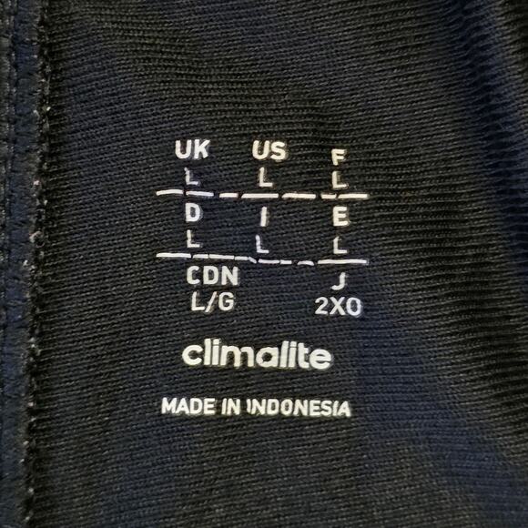 adidas Climalite Basketball Shorts Men’s Large Black Red 3-Stripe Pockets - Picture 3 of 7